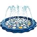 Produktbild ASDAD Summer Outdoor Spray Wasserkissen PVC Aufblasbares Spray Wasserspielzeug Für Kinder Spielen Sie Wassermattenspiele Beach Lawn Sprinkler Pads,A