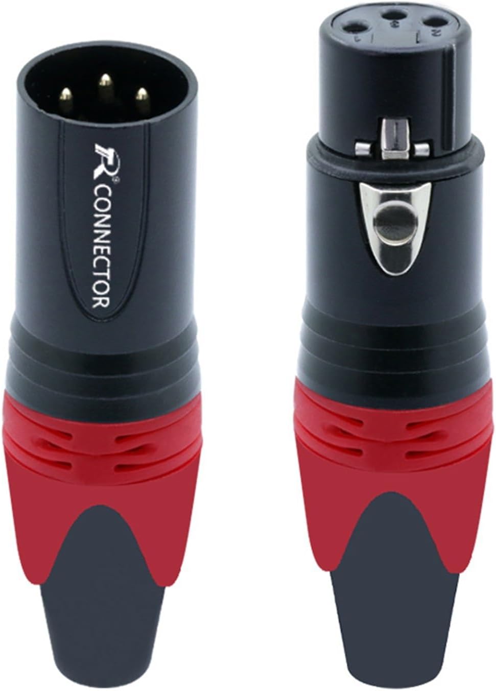 10個/ロット 3ピン XLR プラグ ジャック オス/メス マイクコネクタ MIC アダプター XLR ケーブル ターミナル オー