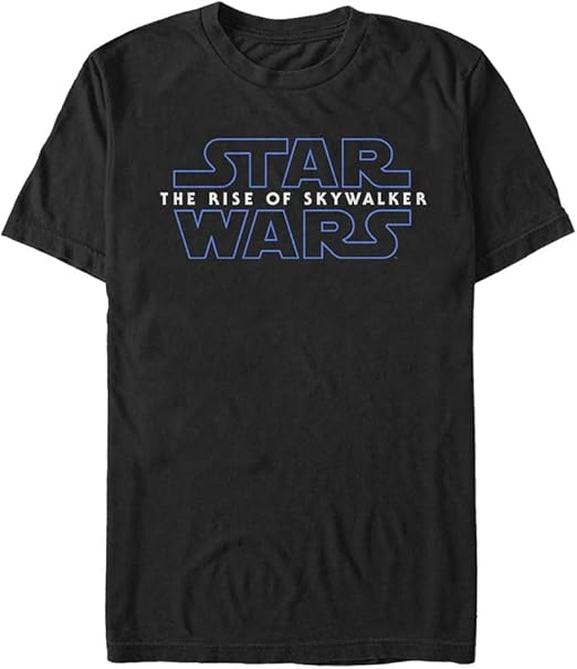 Star Wars Episode 9 Logo Bisiklet Yaka T-Shirt Tişört Erkek