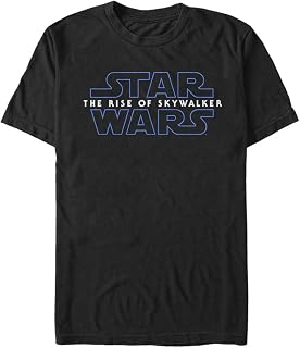 Star Wars Episode 9 Logo Bisiklet Yaka T-Shirt Tişört Erkek S