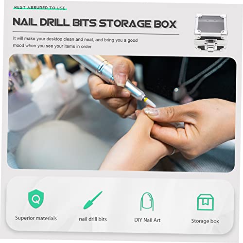 Caja Organizadora para Brocas de Taladro de Uñas miniatura 6