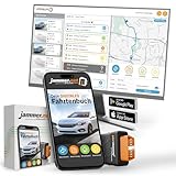 Jammer.net - Digitales Fahrtenbuch, finanzamtkonform: GPSauge OBD-Stecker, inkl. Jahreslizenz, Portalzugang am PC & mobiler App. Für alle Fahrzeuge geeignet. Kein Vertrag! (Basispaket)