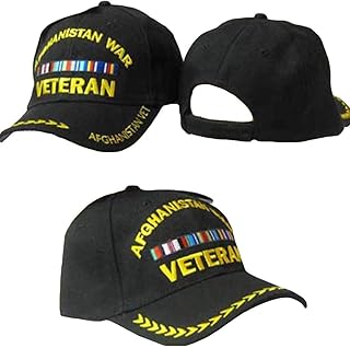 Trade Winds Afghanistan War Veteran Baseball Black Embroidered Hat Ball Cap CAP782 (TOPW)