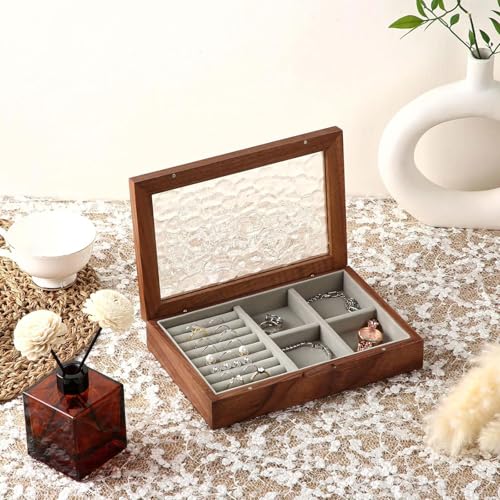 Coffre de rangement à bijoux en bois pour éviter les rayures - 4