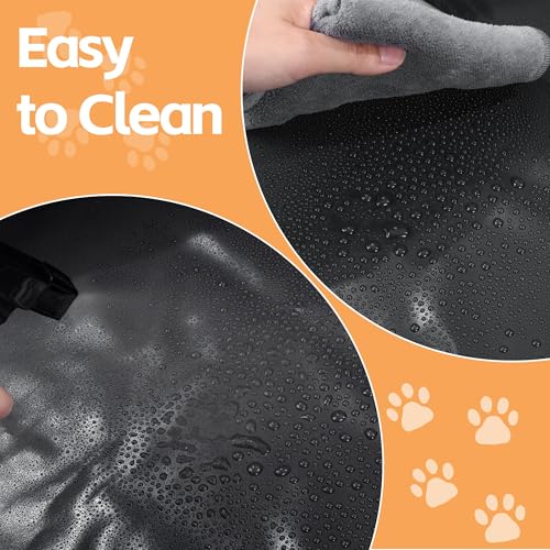 HOMBYS Dog Pee Pad Holder with High Walls, No-Spill Indoor Potty for Large Dogs, Foldable Puppy Litter Box, Patent Pending (33.8" L x 28" W x 17.7" H) - Image 6