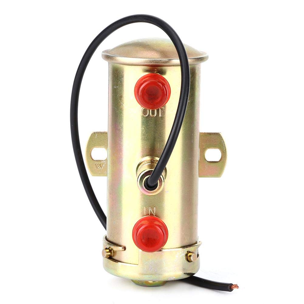 Jadeshay Bomba de Combustible 12V,Universal Bomba Gasolina Bomba Eléctrica de Alta Presión para Gasolina y Diésel