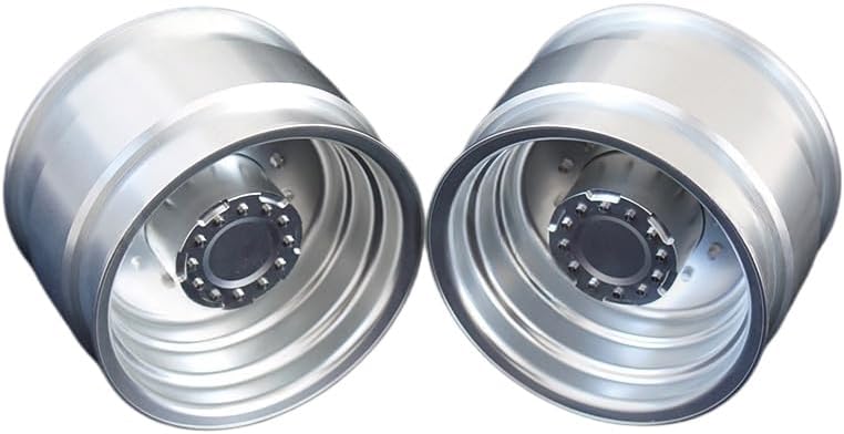 US in Stock, LESU Metal Rear Wheel Hub for 1/16 Walking Tractor DIY Model RC Dumper Truck Parts