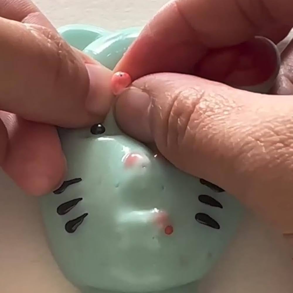Jouet Anti-Stress Acné Pop - Silicone Réutilisable - Auto-remplissant - Pour TDAH Et Anxiété
