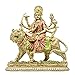 Produktbild BangBangDa Hinduistische Göttin Durga Statue  Indischer Gott Durga auf Tiger Figuren Dekor  Indien Gott Murti Idol Home Mandir Tempel Puja Skulptur Pooja Geschenke Artikel Altar Yoga Meditation