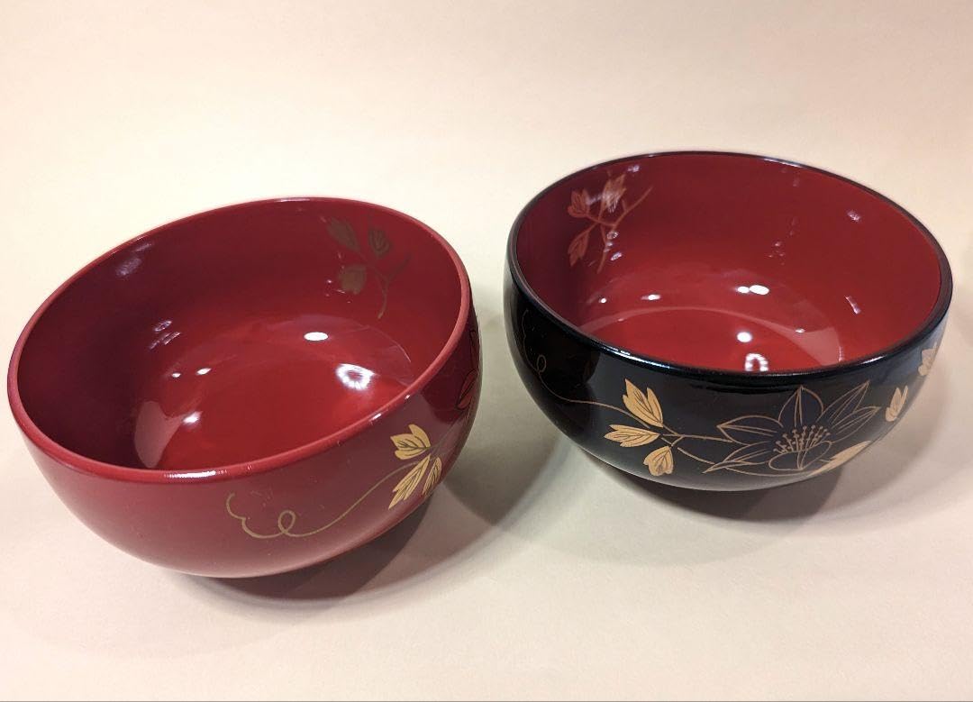 Amazon.co.jp: ・品輪島塗 稲忠 鉄線利休椀ペア : おもちゃ