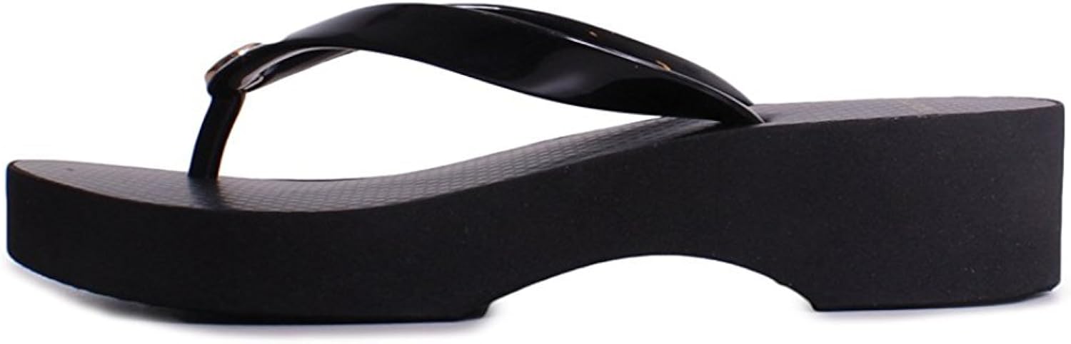 Tory Burch Women's Cut-Out Wedge Flip Flops
