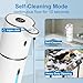 OHIFAST Automatic Liquid Soap Dispenser Touchless, USB Rechargeable Smart Hand Soap Dispenser, 6-Level Adjustable, 12.8oz/380mL Wall Mounted for Bathroom Kitchen Dish Soap-White