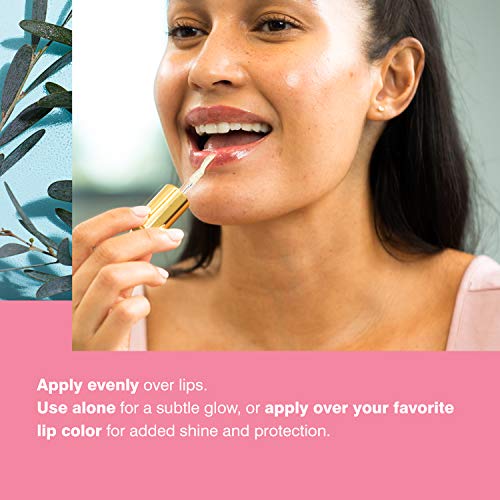 Coola Organic Liplux Lip Oil And Lip Gloss Sunscreen With Spf 30, Dermatologist Tested Lip Balm For Daily Protection, Vegan And Gluten Free, 0.11 Fl Oz (Pack Of 1) #TOP6