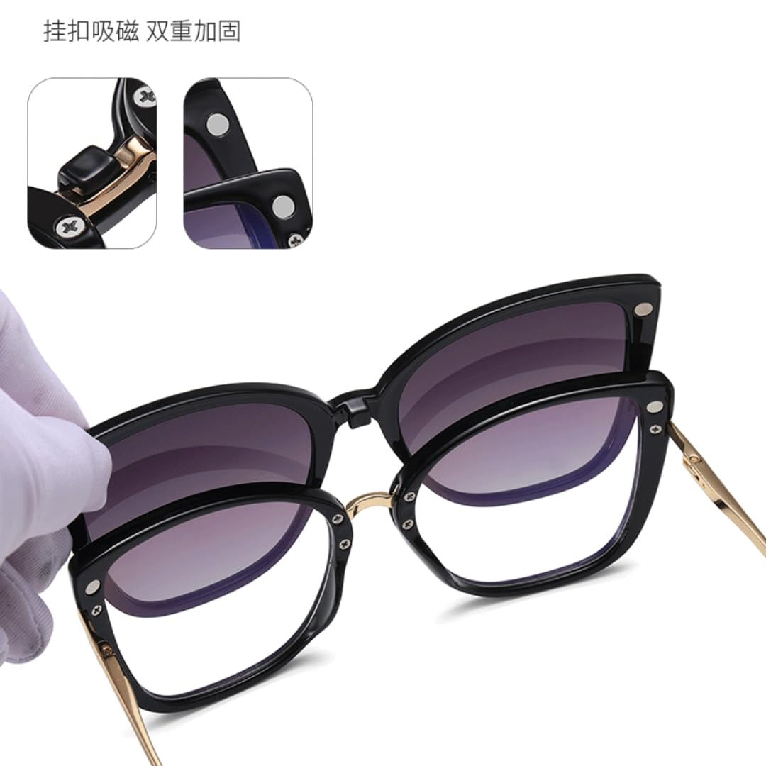 Occhiali da sole da donna classici con montatura per occhiali da vista da donna