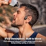 Bone Conduction Headphones,Open Ear Wireless Headset Sweatproof for Running - Image 6