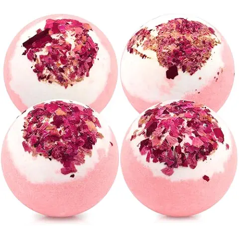 KASTU Dried Flower Bath Bombs 4 Pack Cover