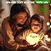 Okayera DoDo Duck Night Light, Duck LED Night Light, Nursery Silicone Bedside Touch Lamp for Home Bedroom Decor, Rechargeable Dimmable USB Timer, Birthday Easter Xmas Gifts for Kid Baby Teen