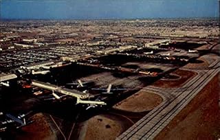 Los Angeles International Airport Los Angeles, California CA Original Vintage Postcard