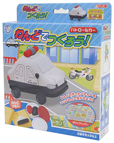 銀鳥産業 ギンポー こむぎねんど ねんどでつくろう パトロールカー A-NDPCF