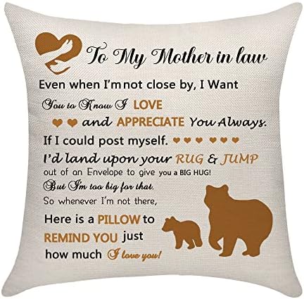 Nanny Gifts from Granddaughter Grandson Nanny Grandma Grandmother Thow Pillow Cover Cushion Case Cushion Cover Birthday Gifts (nanny)