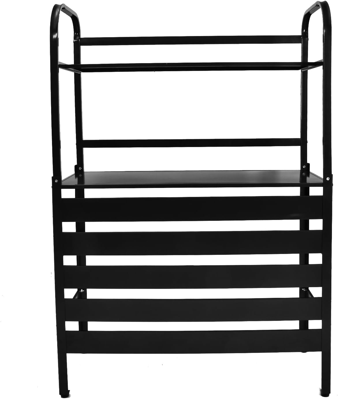 廃盤品 IKEA ブラックコーナーシェルフ スチール・ガラス製 IKEA