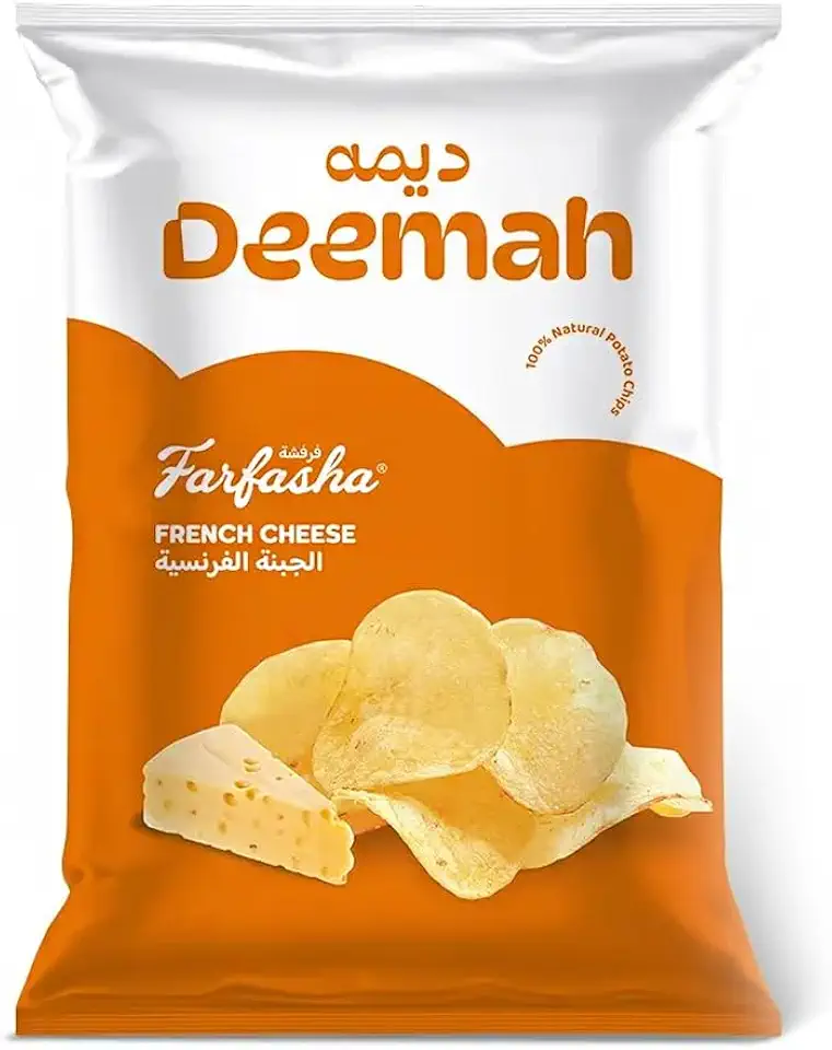 Deemah Potato Chip French Cheese 70G