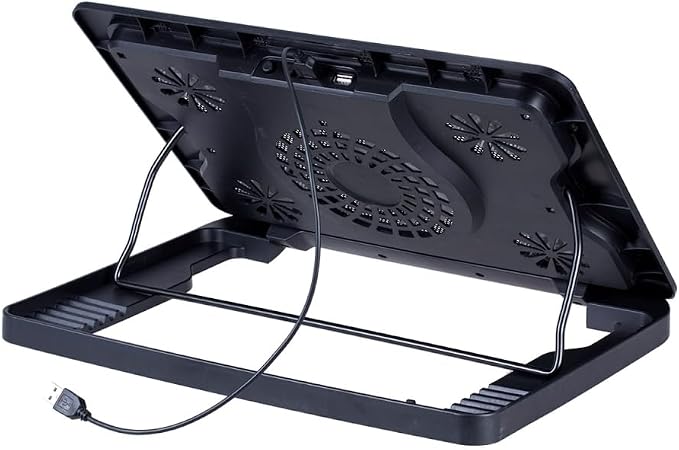 Base para portátil con ventiladores USB Gatuida negro miniatura 5