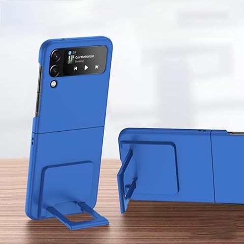 Phone flip case Compatible with Samsung Galaxy Z Flip 4 Case with Stand,Slim & Tough Shockproof Cover with Kickstand Protective Case Camera Protection Compatible with Samsung Galaxy Z Flip 4 phone cov Cover