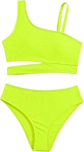 Ropa De Baño Bikini Niña Bañadores Deportivo Traje Piscina Transpirable Trikini Casual Adolescente Chica Elástico Bikinis ...