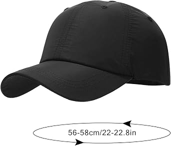 Waterproof Baseball Cap UPF50+ Rain Hat for Men Women