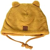maximo Baby-Jungen Band Beanie-Mütze, Dark Cornsilk, 39
