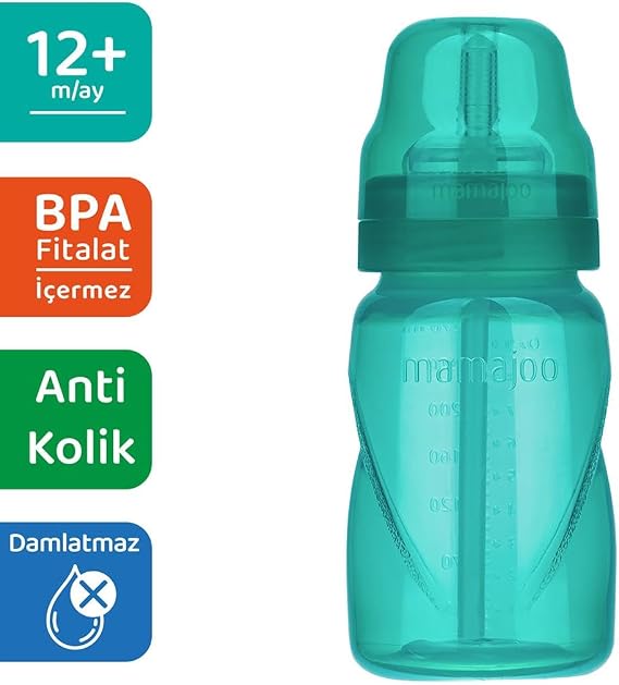 Mamajoo Straw Cup 270 ml/Green