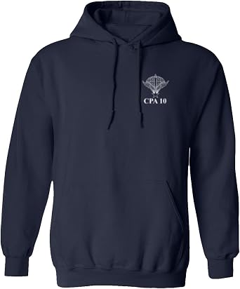President Macron Parachutiste De Lair CPA 10 France Air Force Hooded Sweatshirt