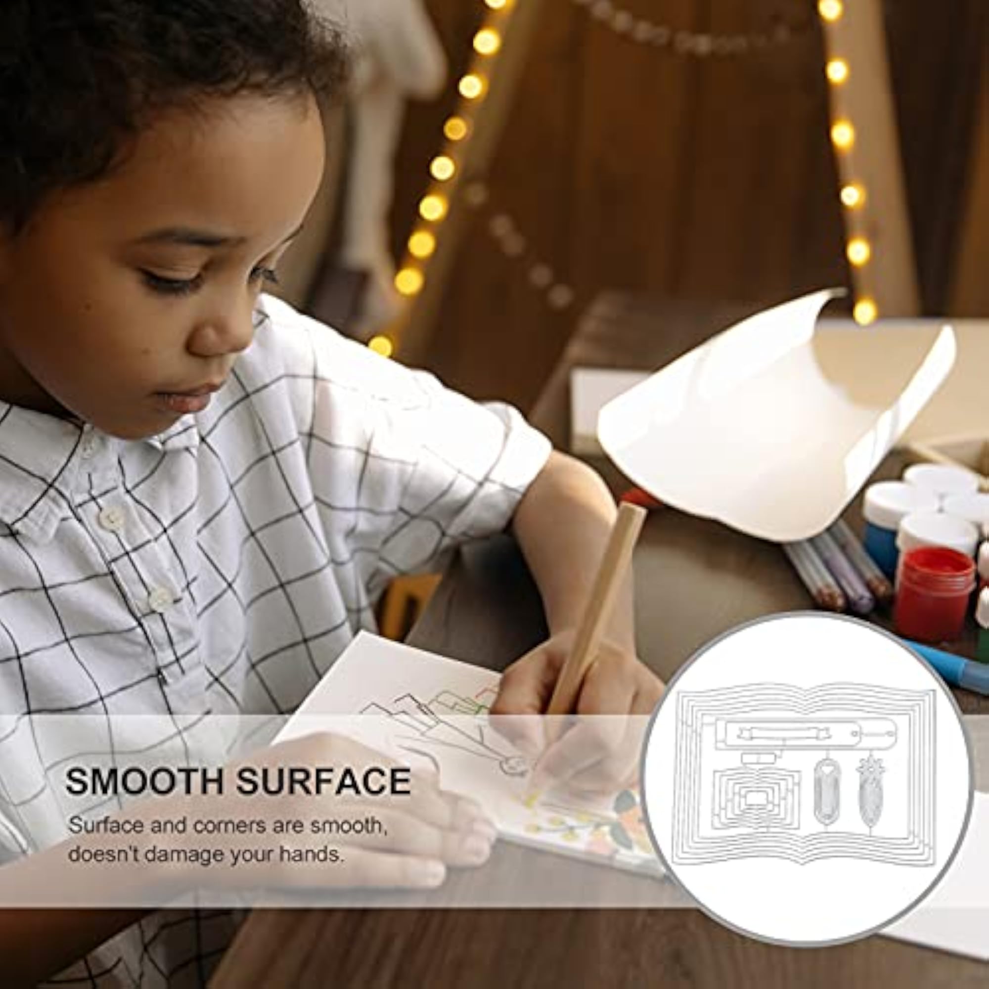 Book Cutting Dies for Card Making Accessory