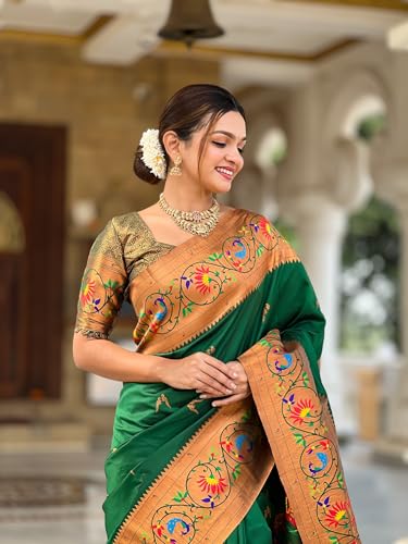 Pandadi Saree paithani silk saree – image 6
