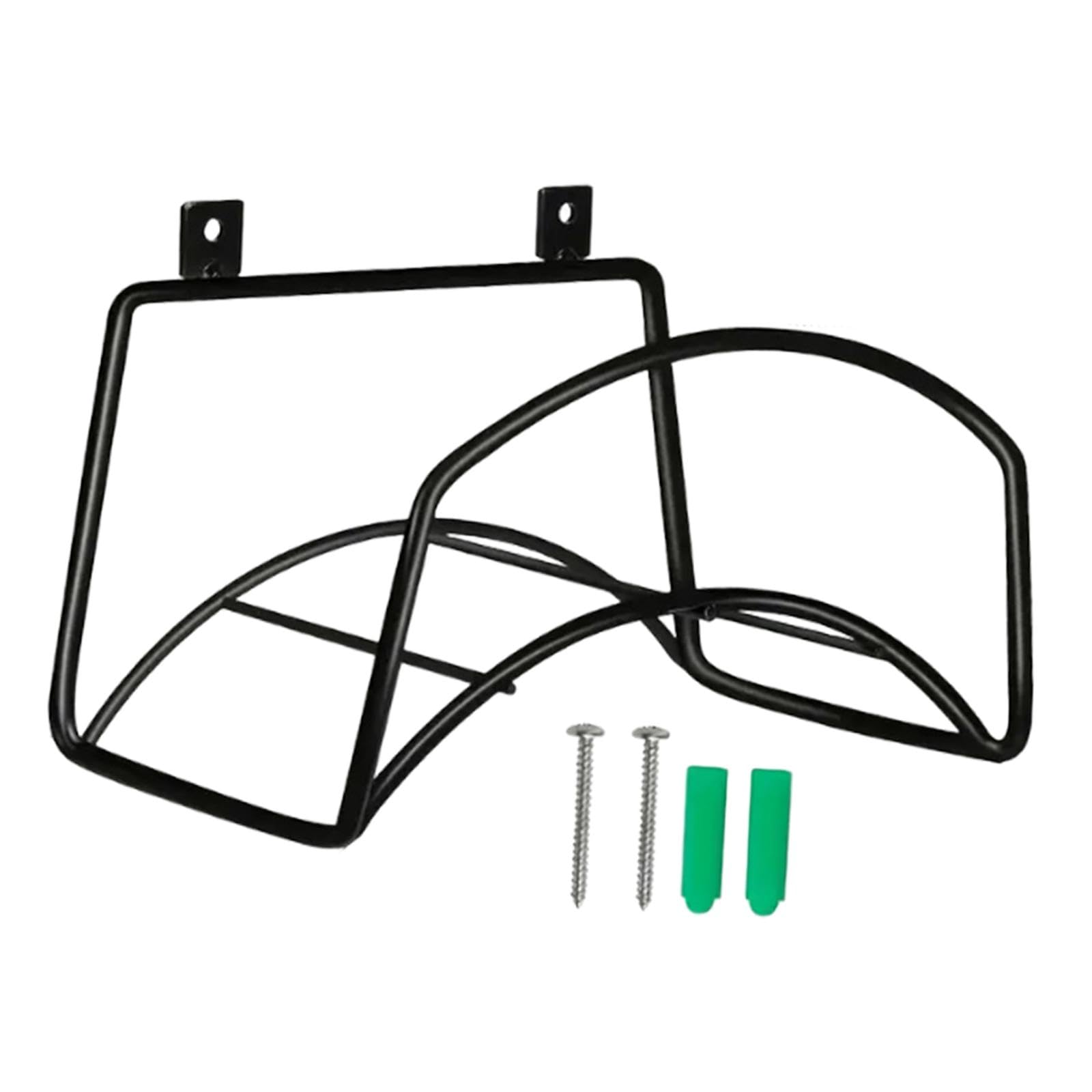 UJEAVETTE Garden Hose Holder Wall Mount Bracket Water Pipe Shelf for Home Outside Yard-image-43