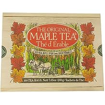 The Metropolitan Tea Company 62WD-100-041 Maple 100 Teabags in Wood Box