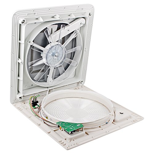 Dachventilator für Wohnmobile Fiamma Turbo Vent Kurbeldachhaube Polar