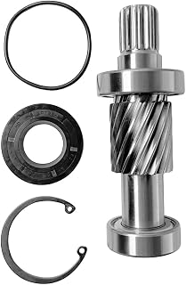 Golf Cart Input Gear Shaft Kit Replacement for EZGO RXV 2008-Up Electric, Fully Compatible OEM 620329 620327 620328 23520G1, 2025 Upgrade Version, Noise Reduction Differential