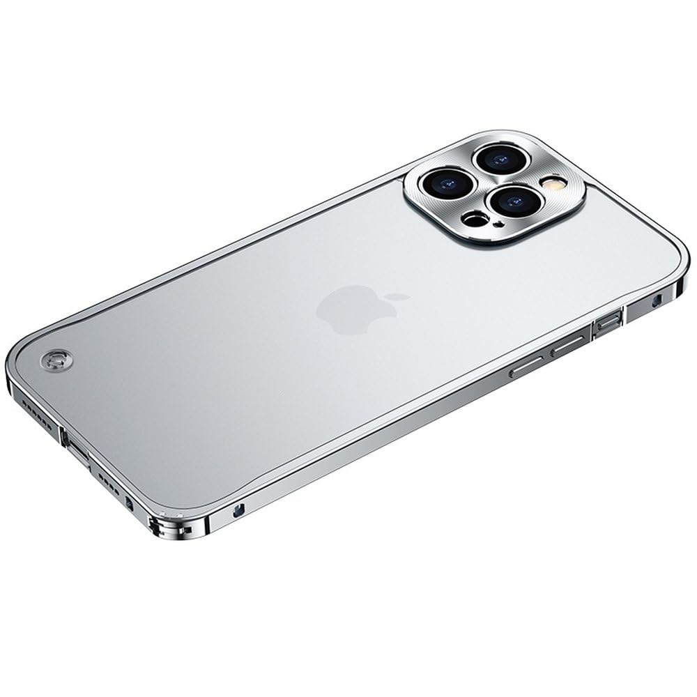 Coque métallique iPhone protection robuste cadre aluminium - 8