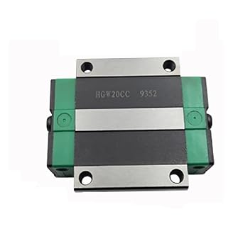 1Pc Linear Guide Rail Block Rail Carriage CNC 3D Printer Part HG15 HG20 HG25 HG30 Miniature Linear Rail SlideHGW20CC