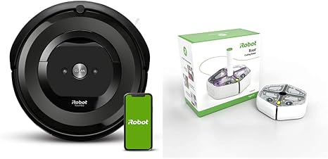 Amazon.com: iRobot Roomba E5 (5150) Robot Aspirador - Conexión Wi-Fi,  compatible con Alexa, aspiradora robótica de autocarga, robot de  codificación Rt0 negro y raíz: juguete STEM programable para niños de 6  años :