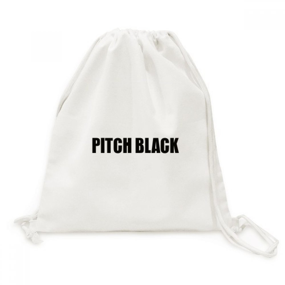 Sac à dos cordon toile noire DIYthinker souple et ultra résistant - 5