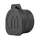Monstrum Rubberized Flip-Up Rifle Scope Lens Covers