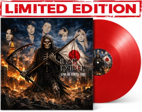 Album Art for Live In Japan 1981 - Iron Maiden - [Limited Colored Edition - Red Vinyl / Only 500 Copies Worldwide] by Iron Maiden
