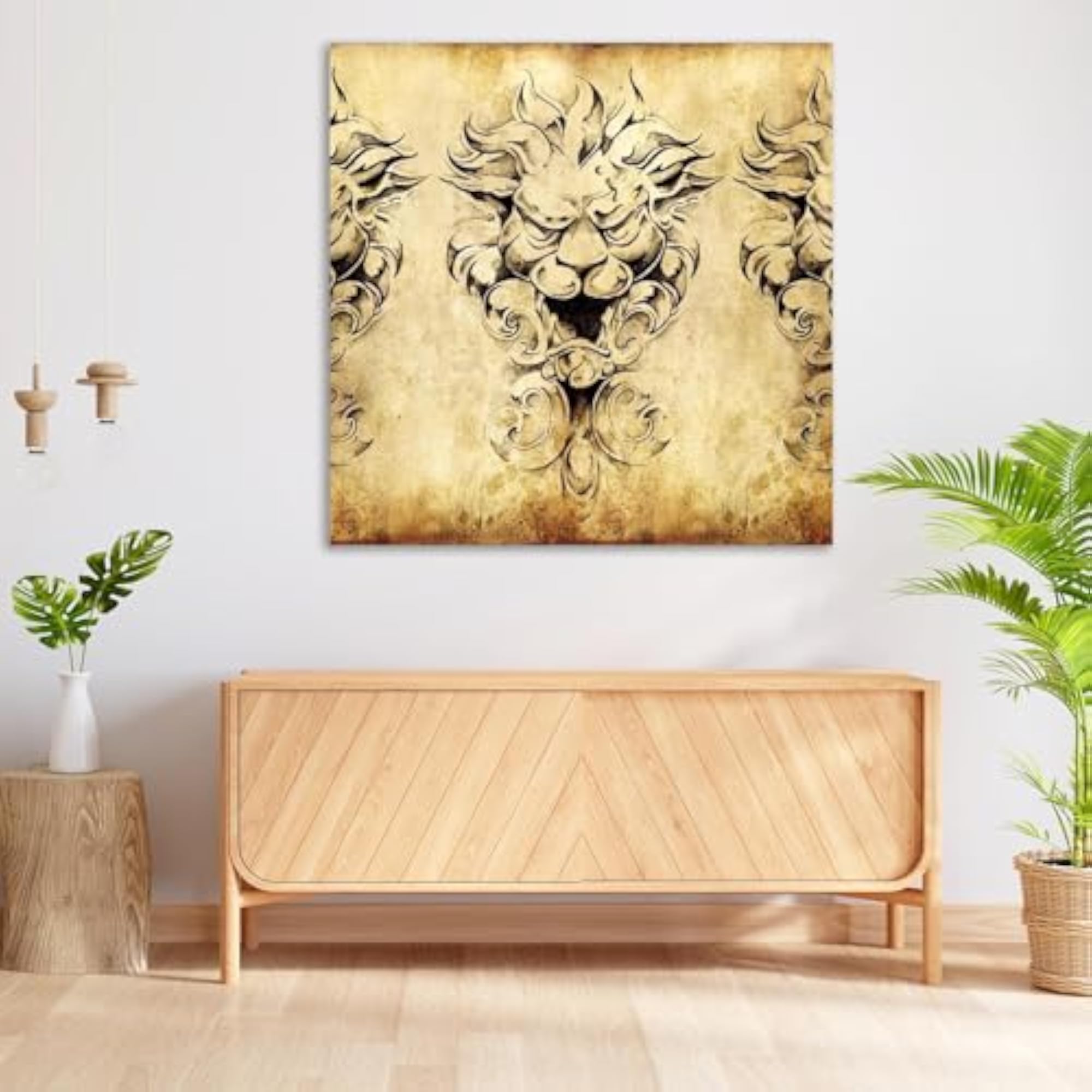 Gargoyle Tattoo Peel & Stick Vinyl Wall Sticker