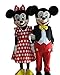 Produktbild Sinoocean Mickey Maus und Minnie Maus Erwachsene Maskottchen Kostüme Cosplay Fancy Kleid Outfits (Mickey Mouse)
