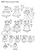 Simplicity 1581 Disney Princess Dress 18'' Doll Costume Sewing Patterns