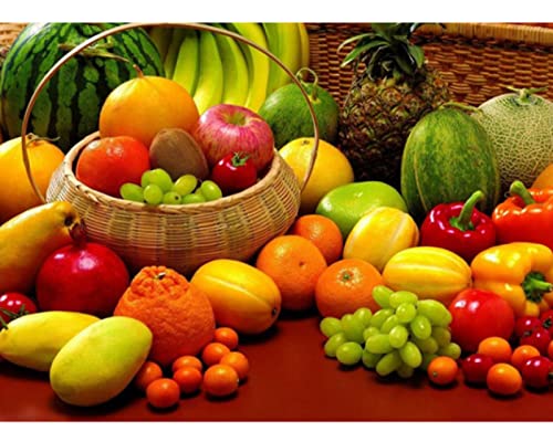 Peinture au diamant 5D fruit en cadeau créatif idéal pour passionnés d'art