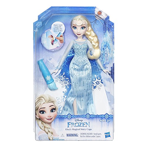 Disney Princess Frozen Elsa's Magical Story Cape Doll #TOP1